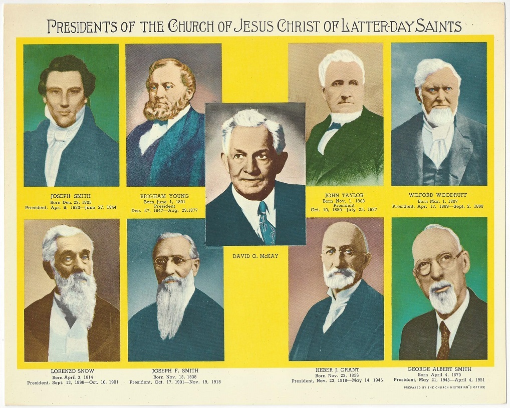 List Of Presidents Of The Lds Church